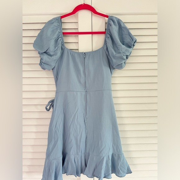 Trixxi Faux-Wrap Dress - Picture 9 of 12